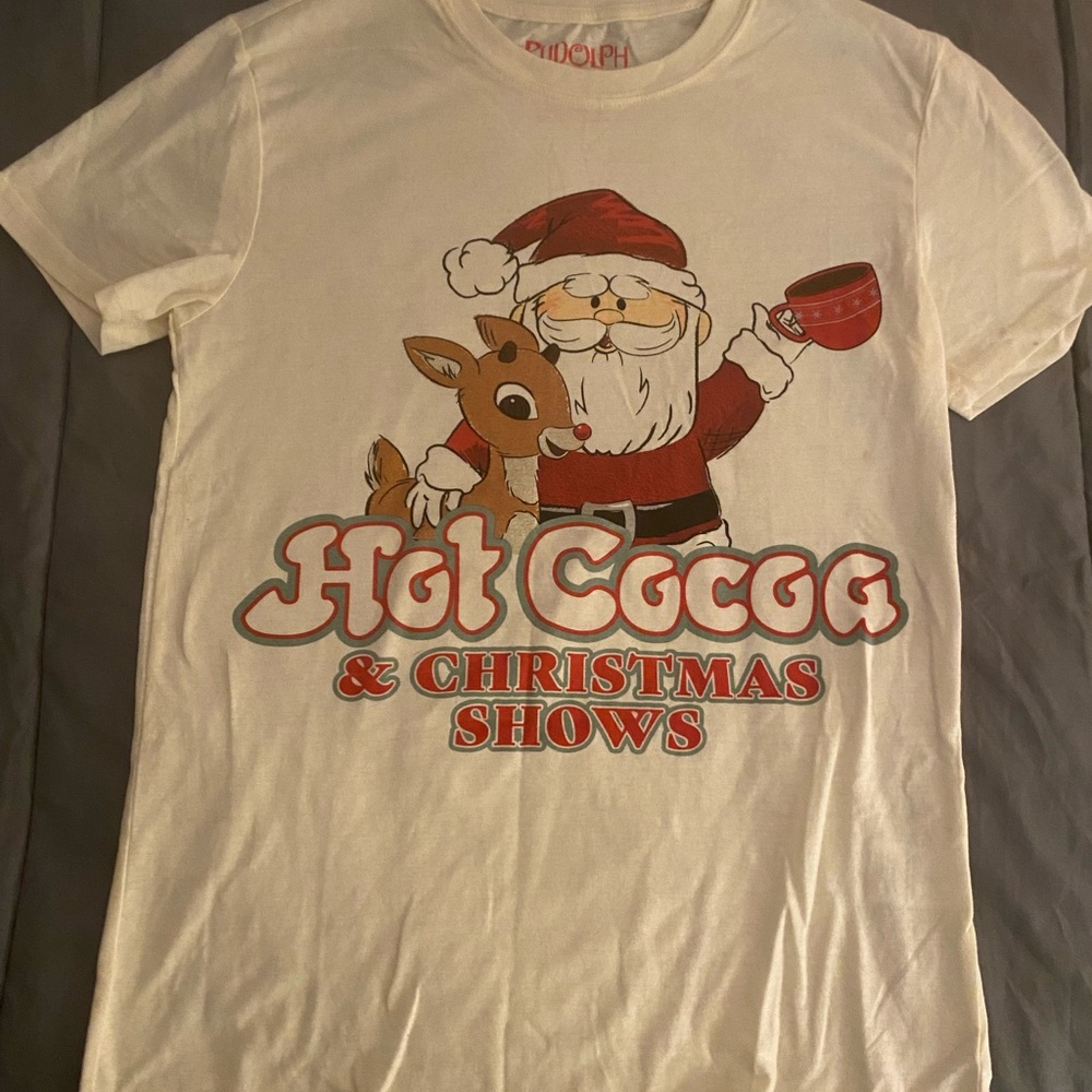 Rudolph Christmas tee